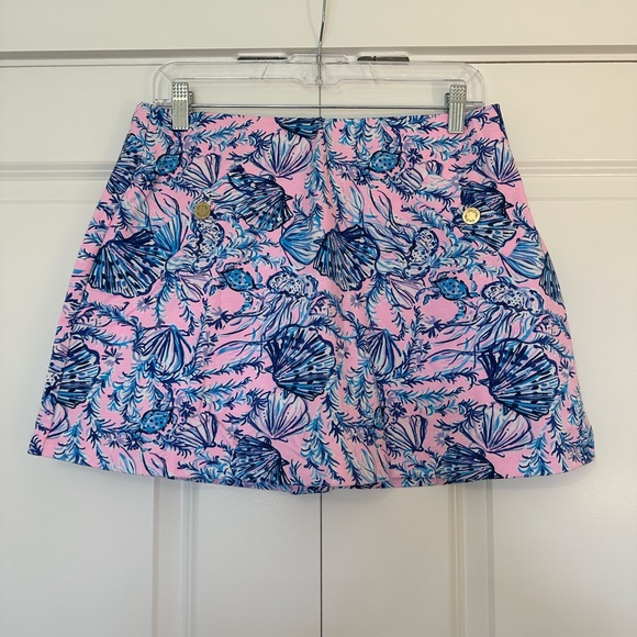 NWT Lilly Pulitzer Madison Skort Magnolia Lilac A Little Jelly Size Medium